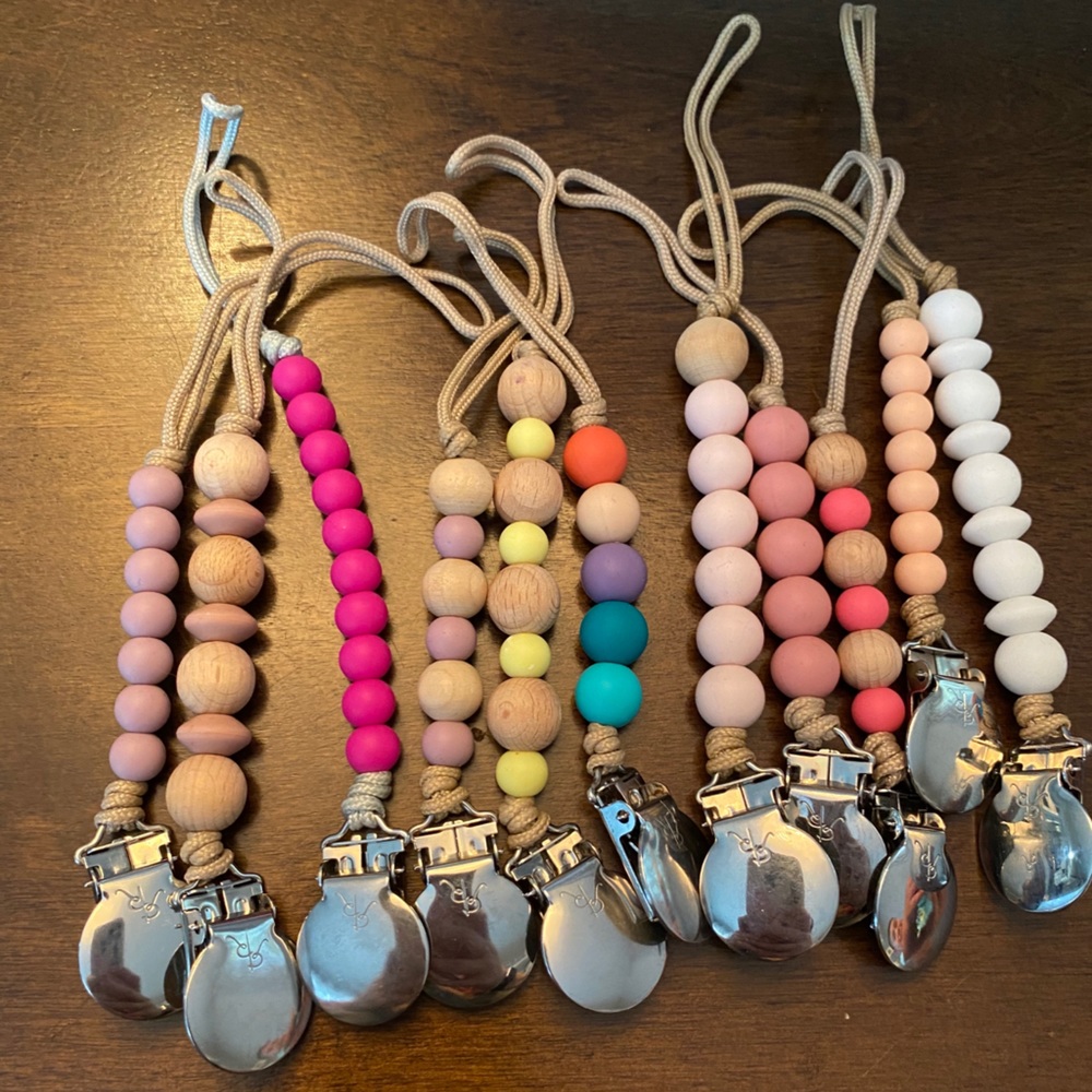 Ryan & Rose pacifier clips
